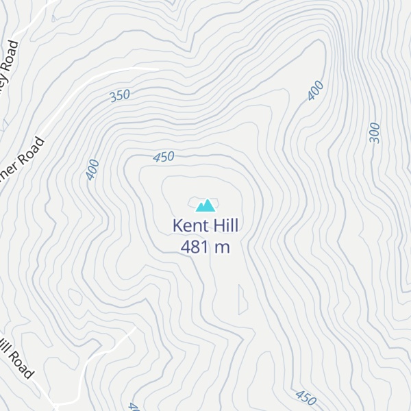 Map of Kent Hill