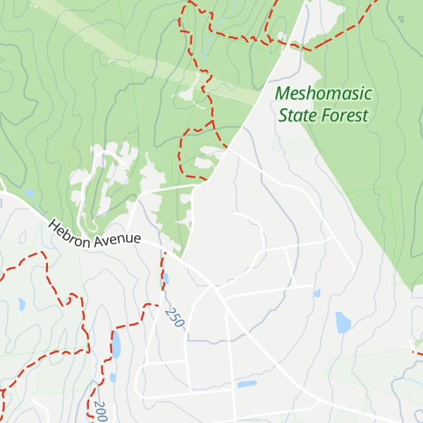 Map of Mannantuck
