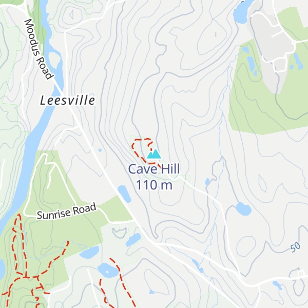 Map of Cave Hill