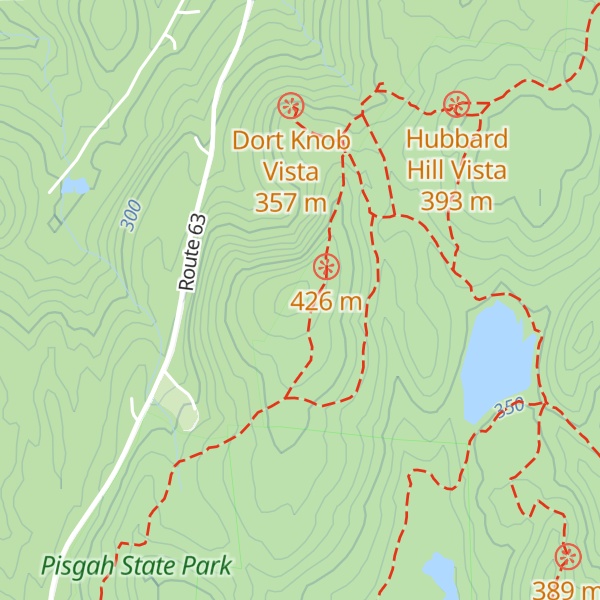 Map of Davis Hill