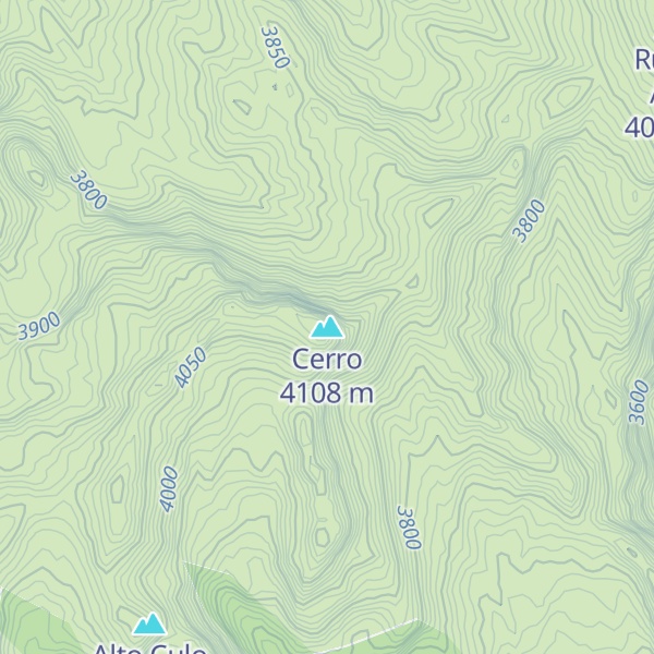 Map of Cerro