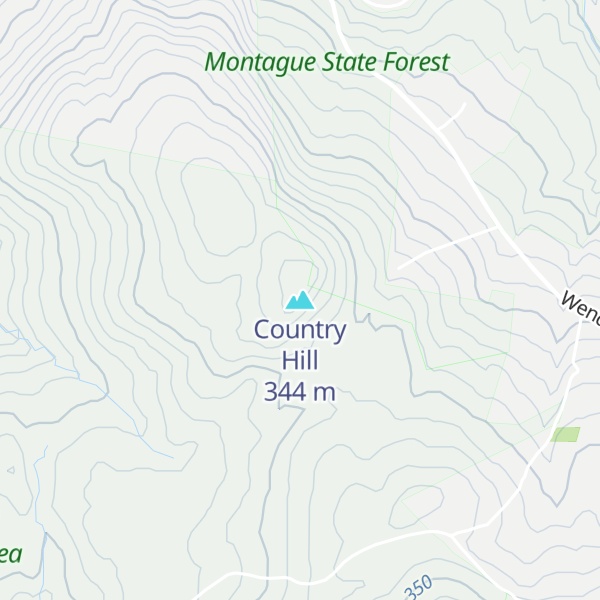 Map of Country Hill