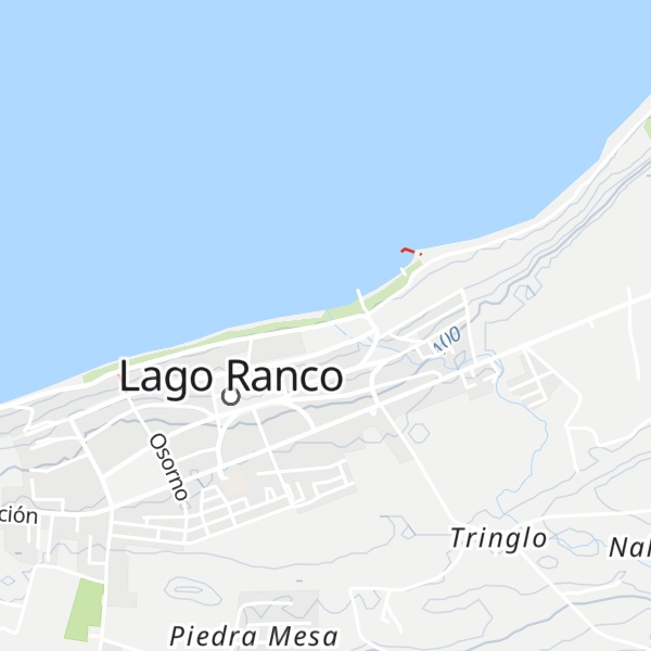 Map of Cabañas Casona Italiana