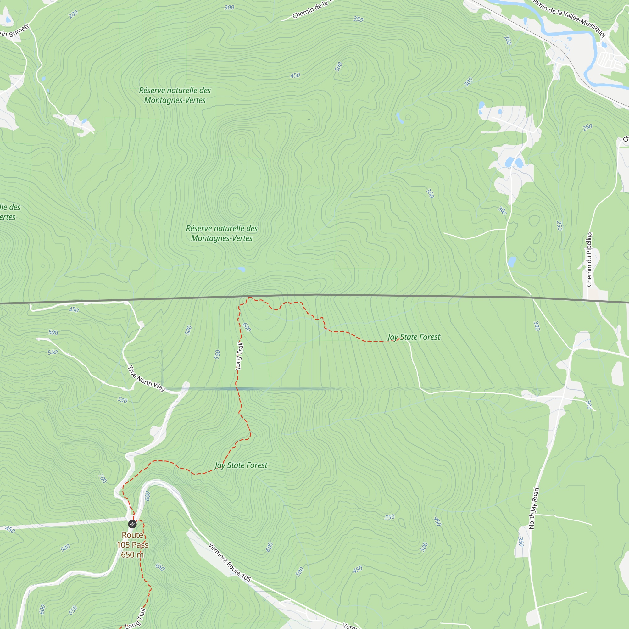 Journey's End Camp map