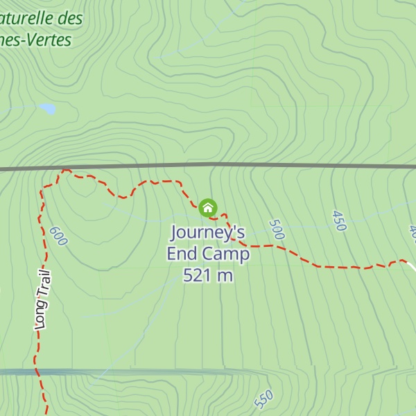 Map of Journey's End Camp