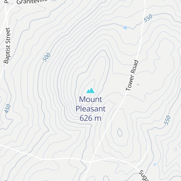 Map of Mount Pleasant