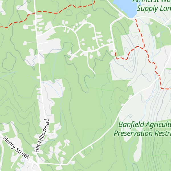 Map of Flat Hills