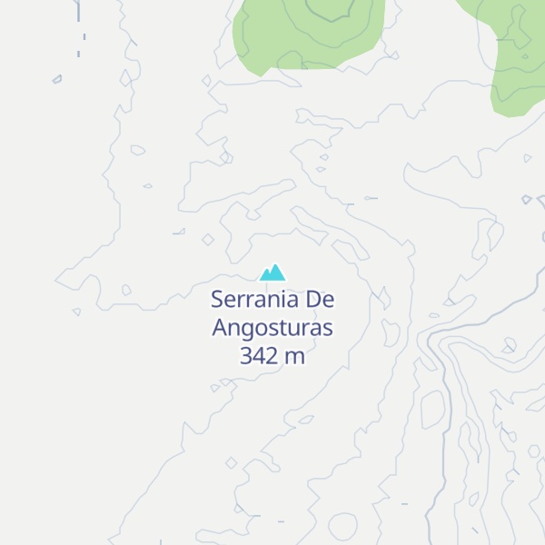 Map of Serrania De Angosturas