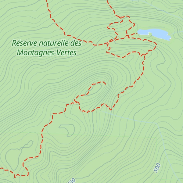 Map of Mont Écho