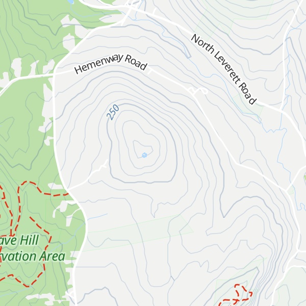 Map of Jackson Hill