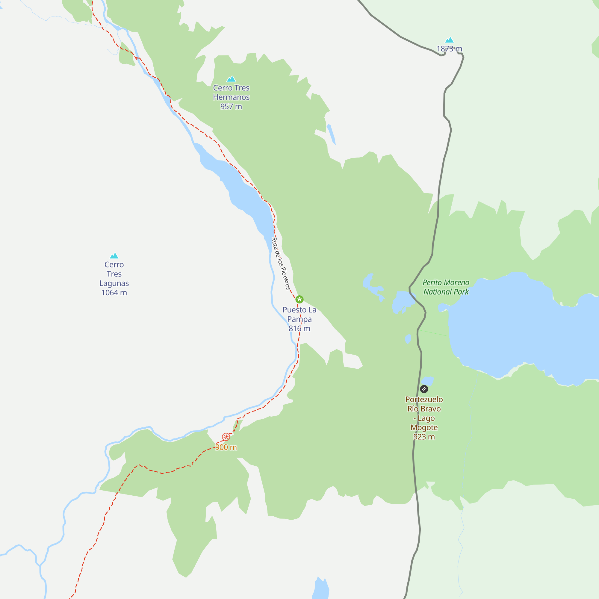 Puesto La Pampa map
