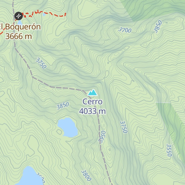 Map of Cerro