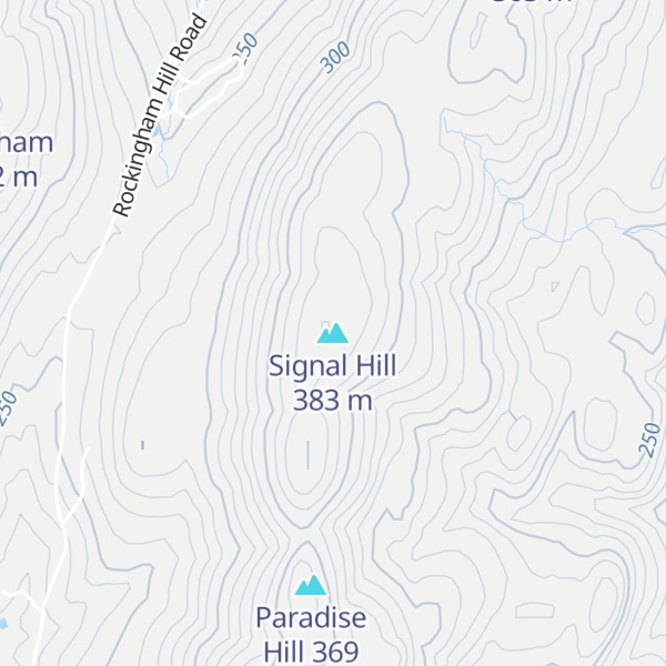 Map of Signal Hill