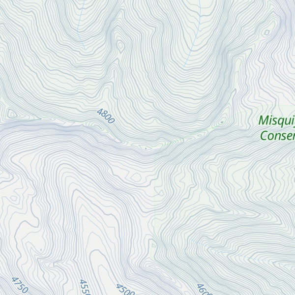 Map of Cerro Cruzjasa