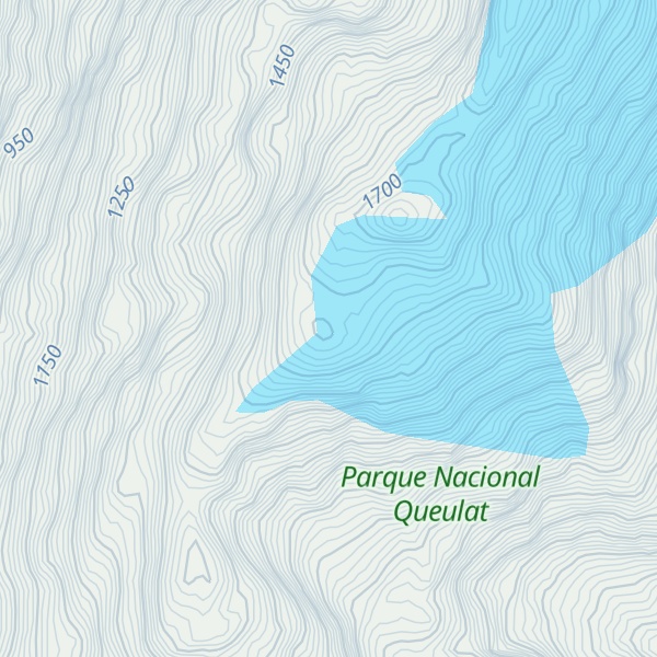 Map of Cerro Tesoro