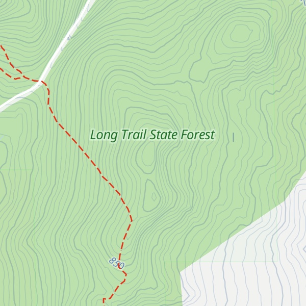 Map of Gilpin Mountain