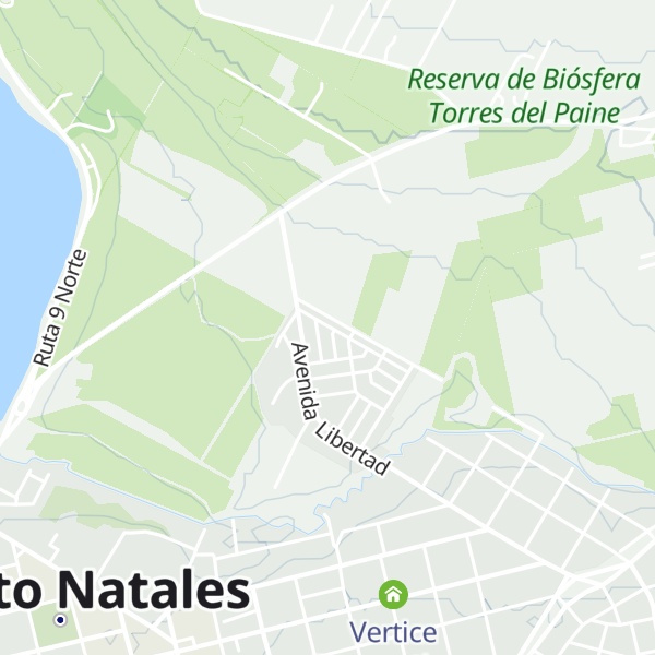 Map of Cabaña Doña María