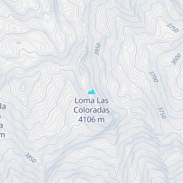 Map of Loma Las Coloradas