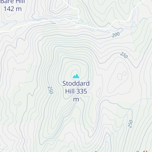 Map of Stoddard Hill