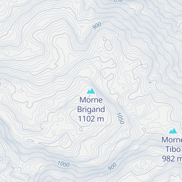 Map of Morne Brigand