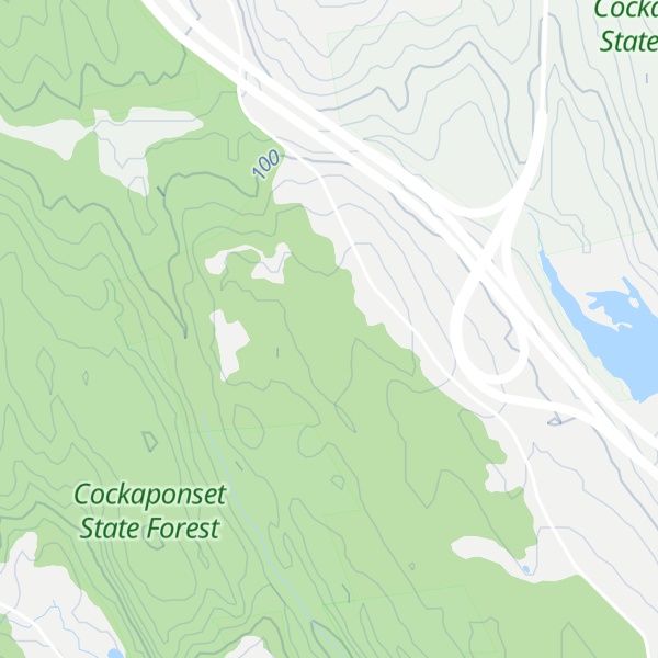 Map of Turkey Hill