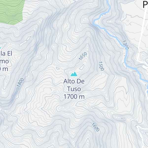 Map of Alto De Tuso