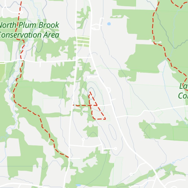Map of Mount Pollux