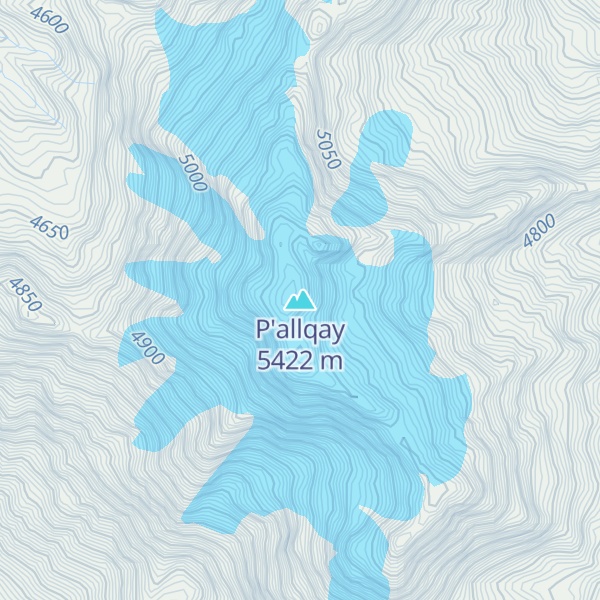 Map of P'allqay