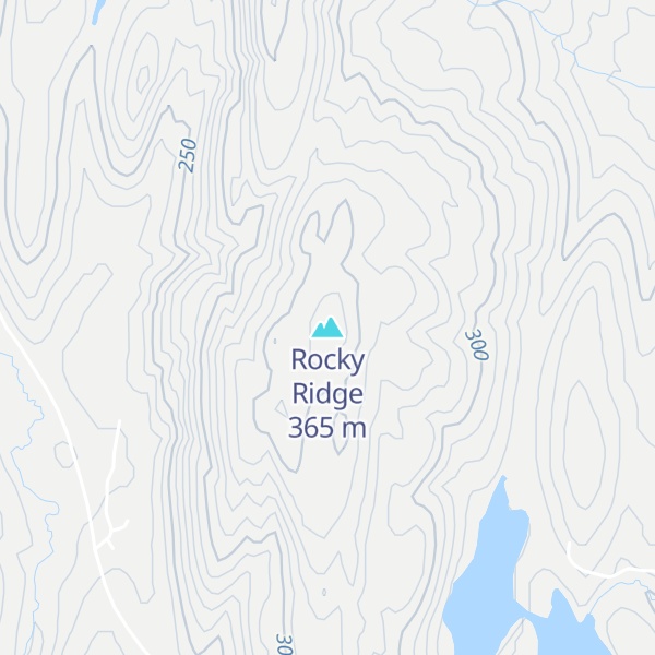 Map of Rocky Ridge