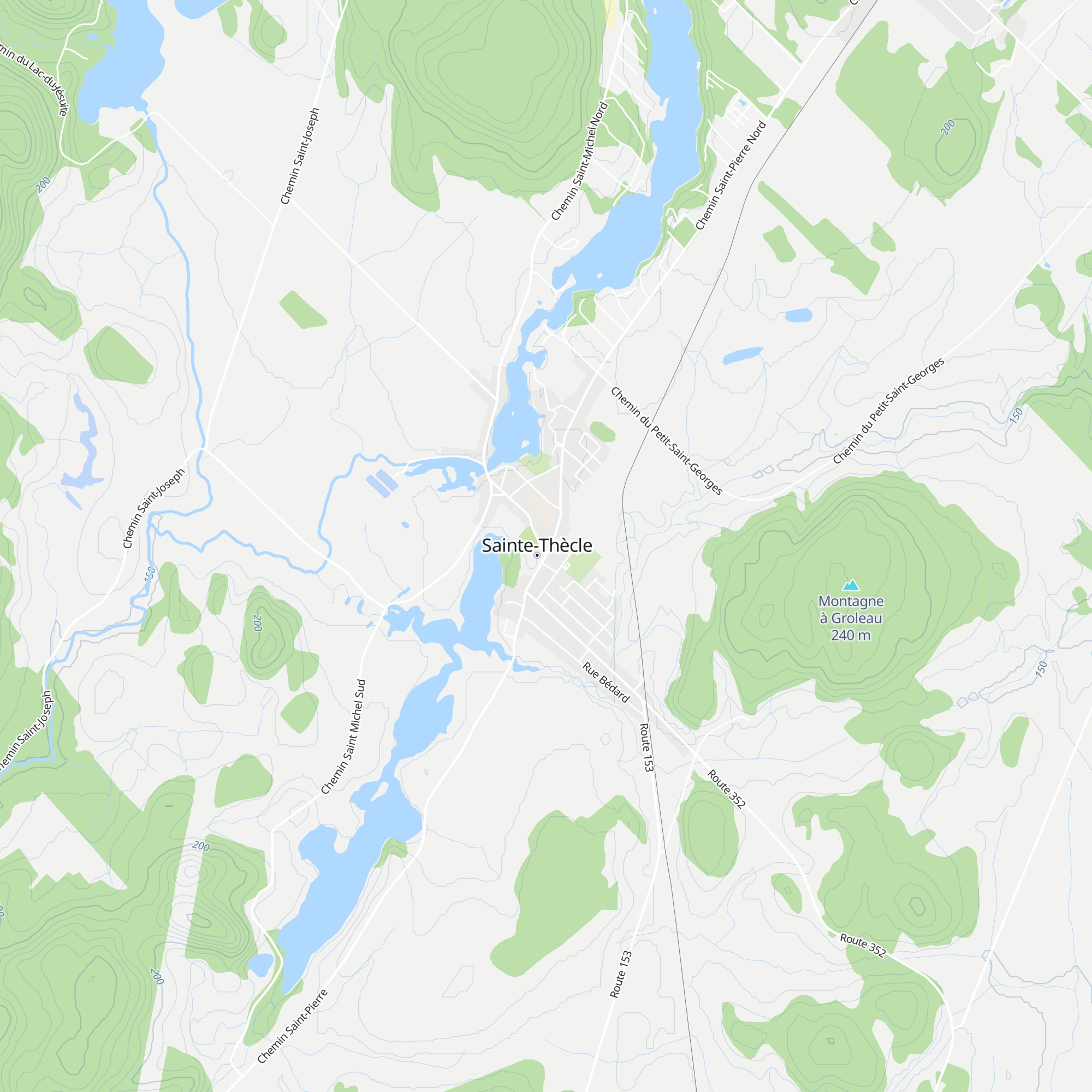 Gîte map