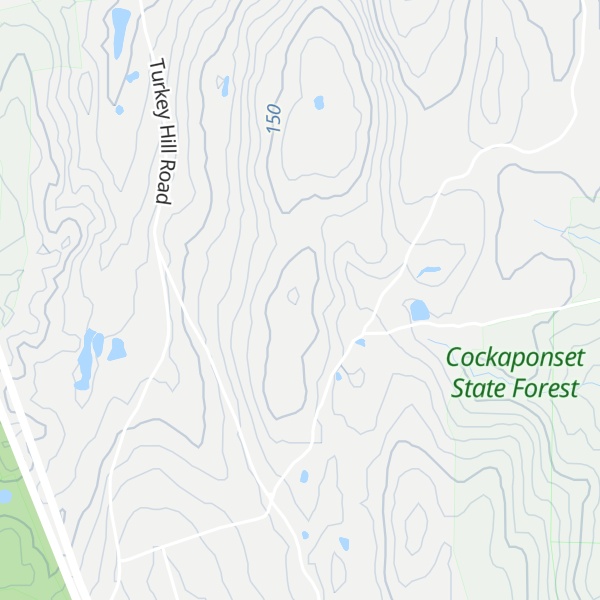 Map of Long Hill
