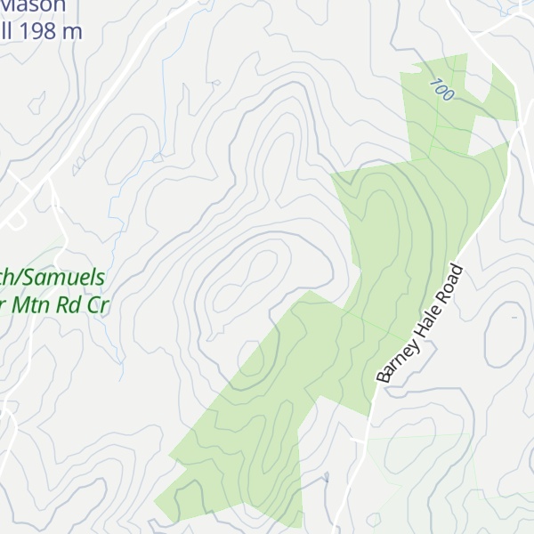 Map of Darby Hill