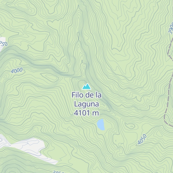 Map of Filo de la Laguna