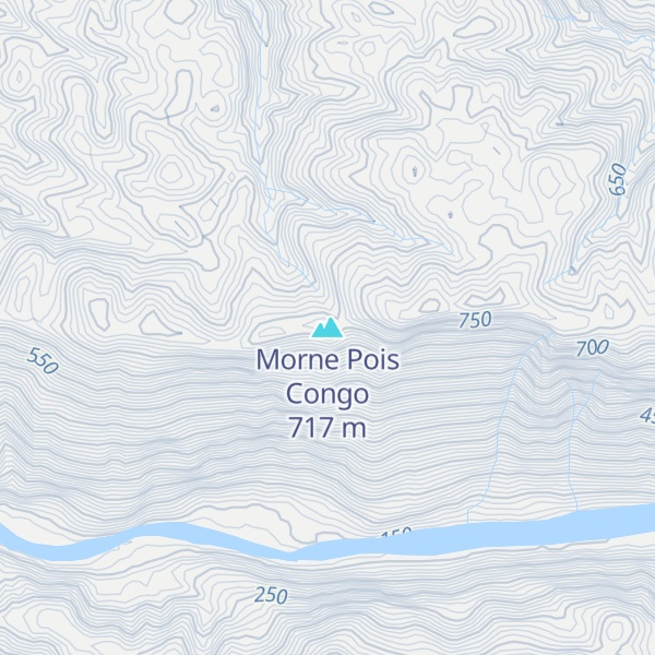 Map of Morne Pois Congo