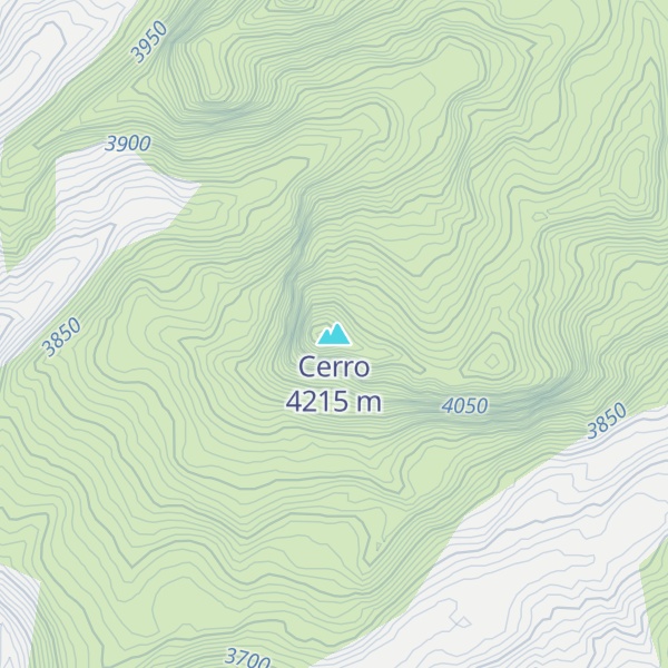 Map of Cerro