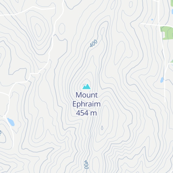 Map of Mount Ephraim