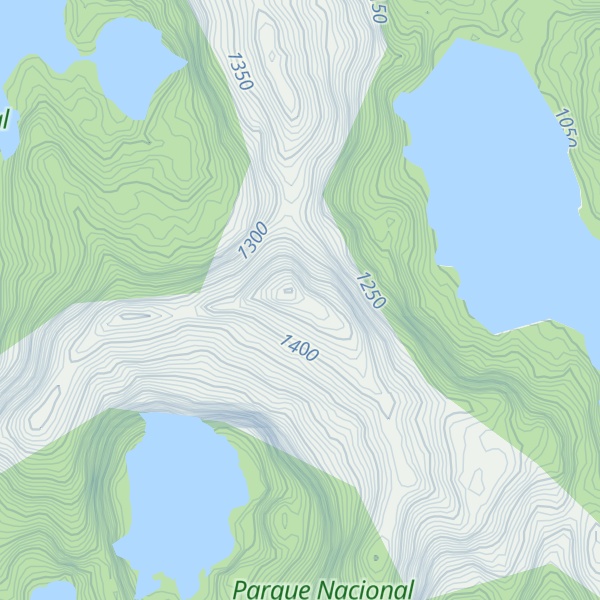 Map of Cerro Búfalo