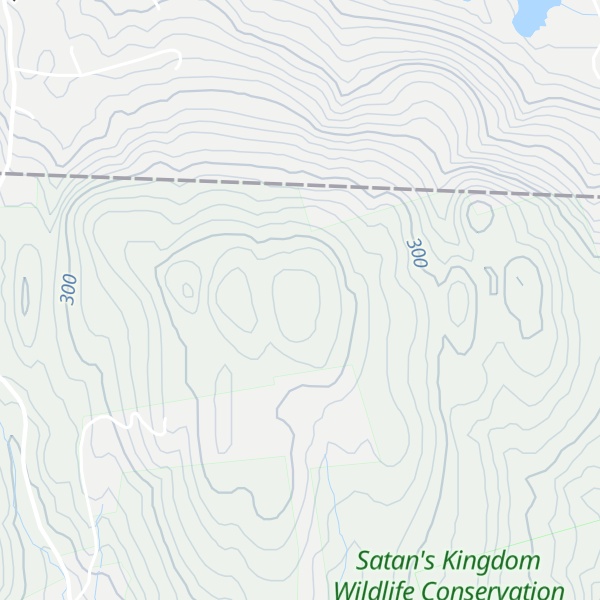 Map of Pond Mountain