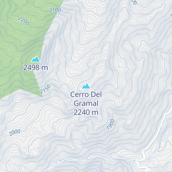 Map of Cerro Del Gramal