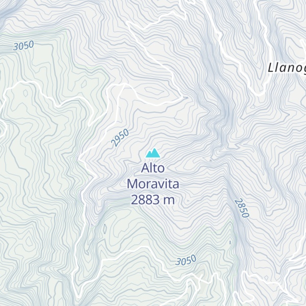 Map of Alto Moravita