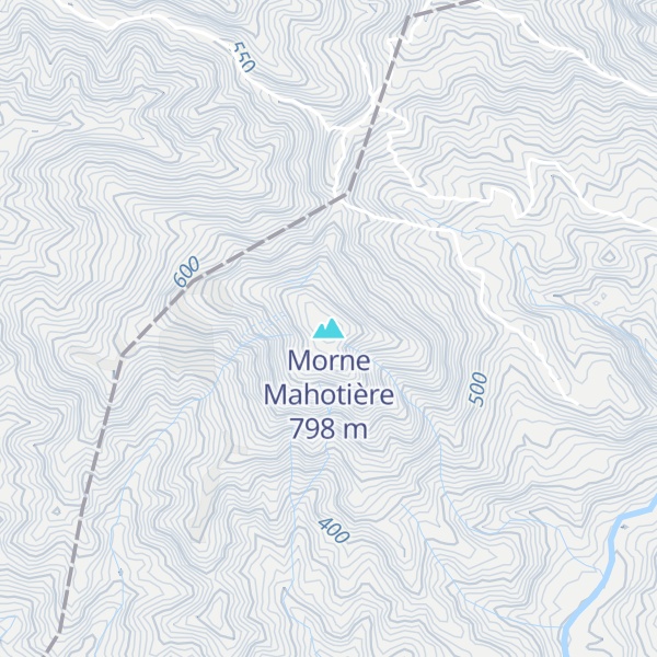 Map of Morne Mahotière