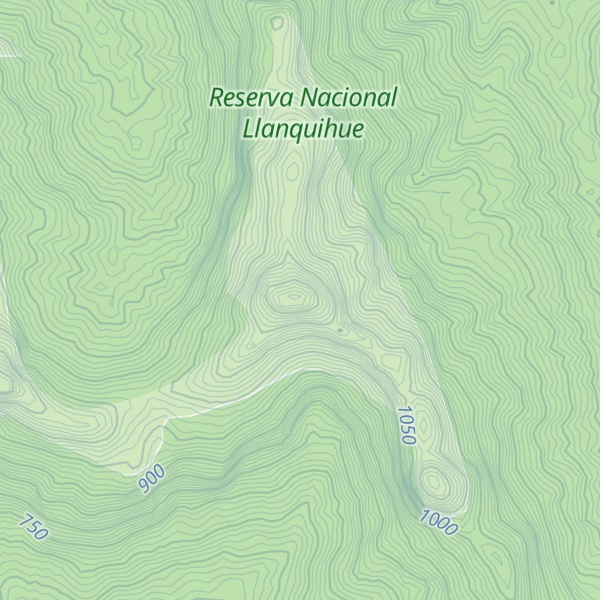 Map of Cerro Cañal