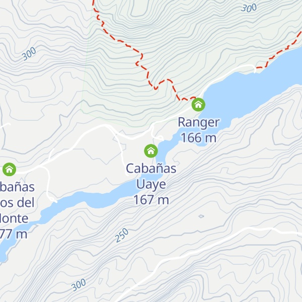 Map of Cabañas Uaye