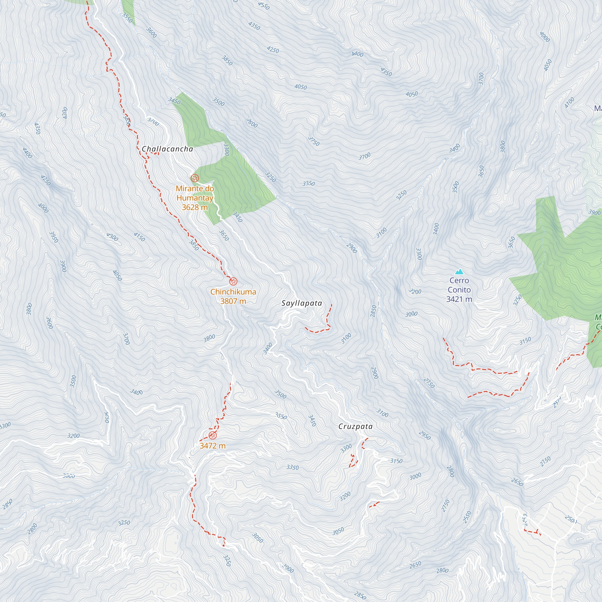 Sayllapata map