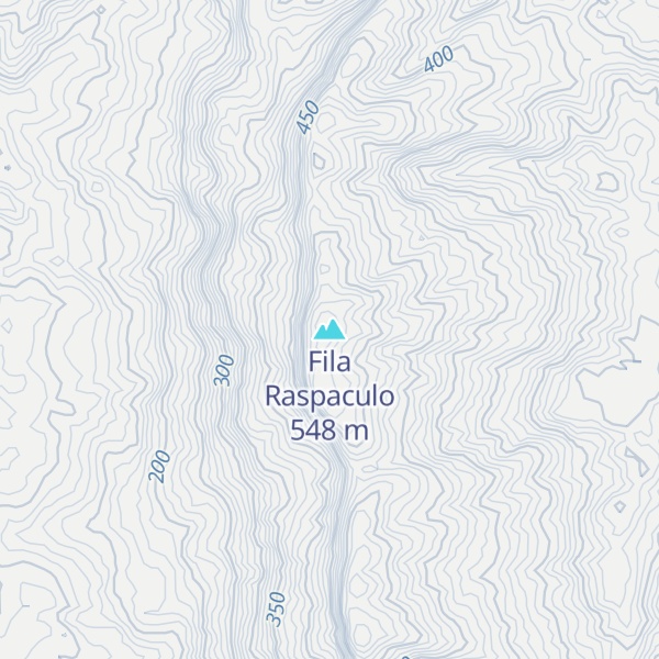 Map of Fila Raspaculo