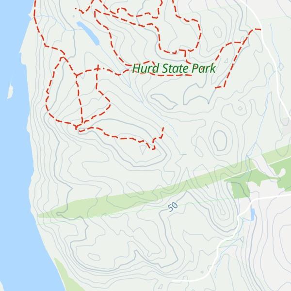 Map of White Mountain