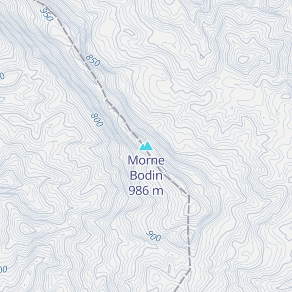 Map of Morne Bodin