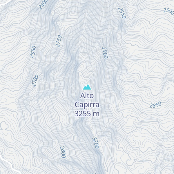 Map of Alto Capirra