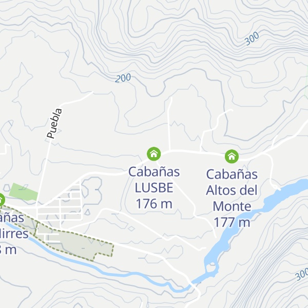Map of Cabañas LUSBE