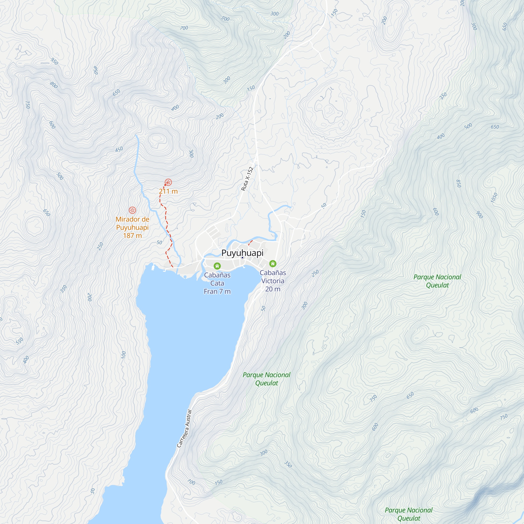 Cabaña Mama Pasca map